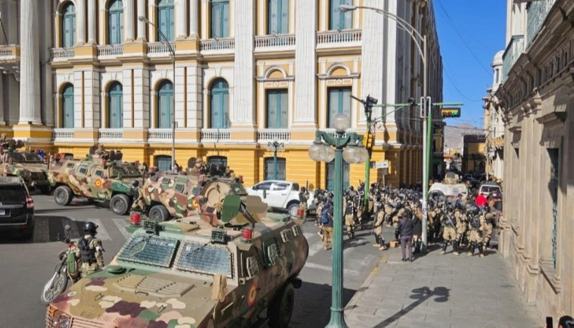 golpe de estado en Bolivia